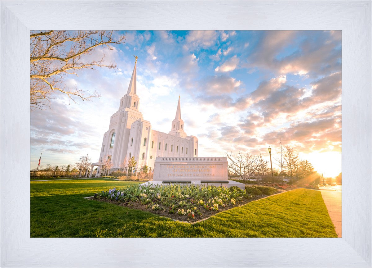 Brigham Utah Springs Light