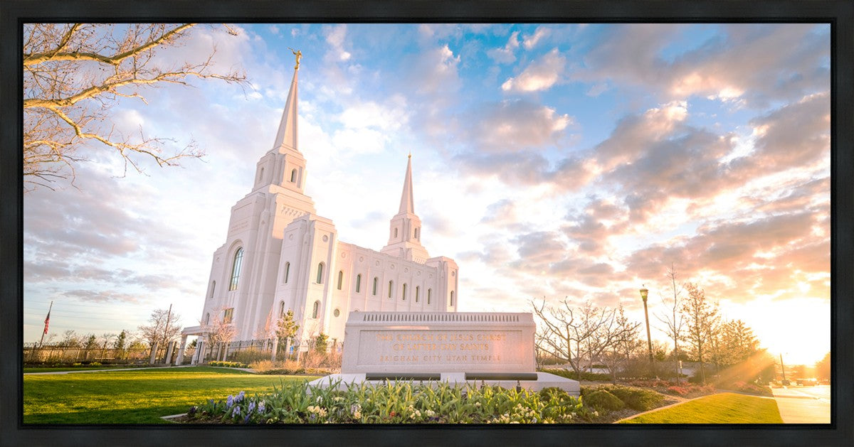 Brigham Utah Springs Light