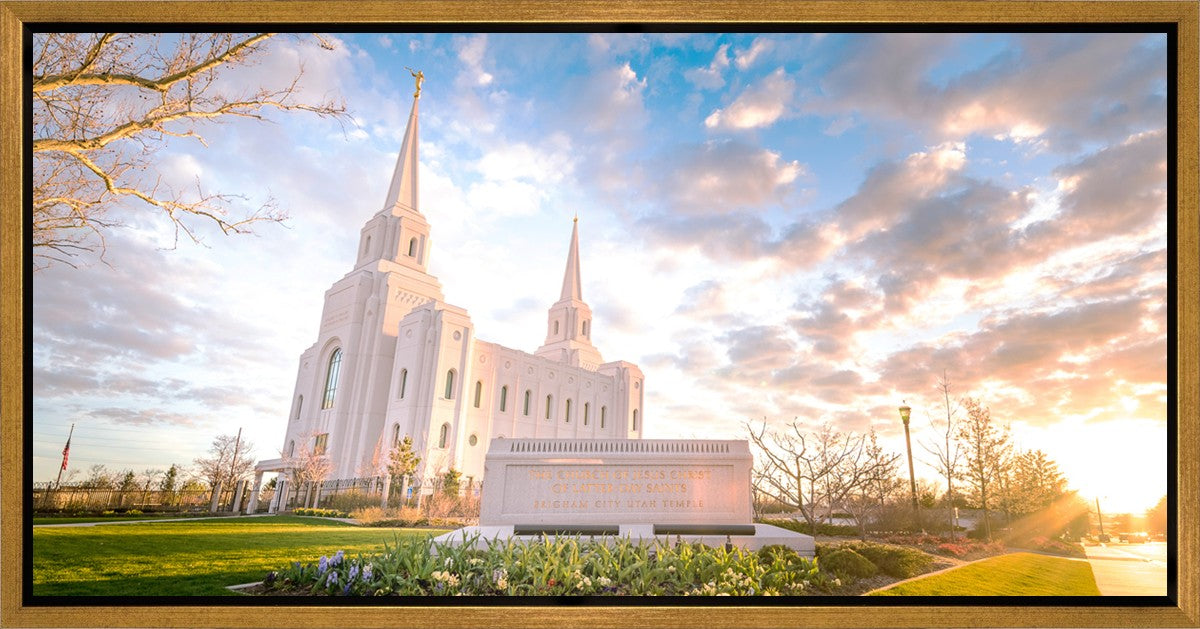 Brigham Utah Springs Light