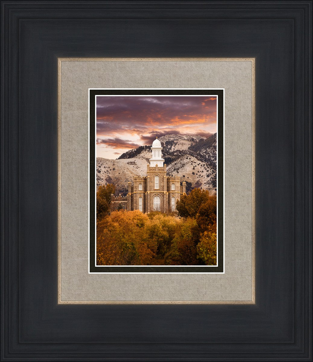 Logan Utah Fall Sunrise