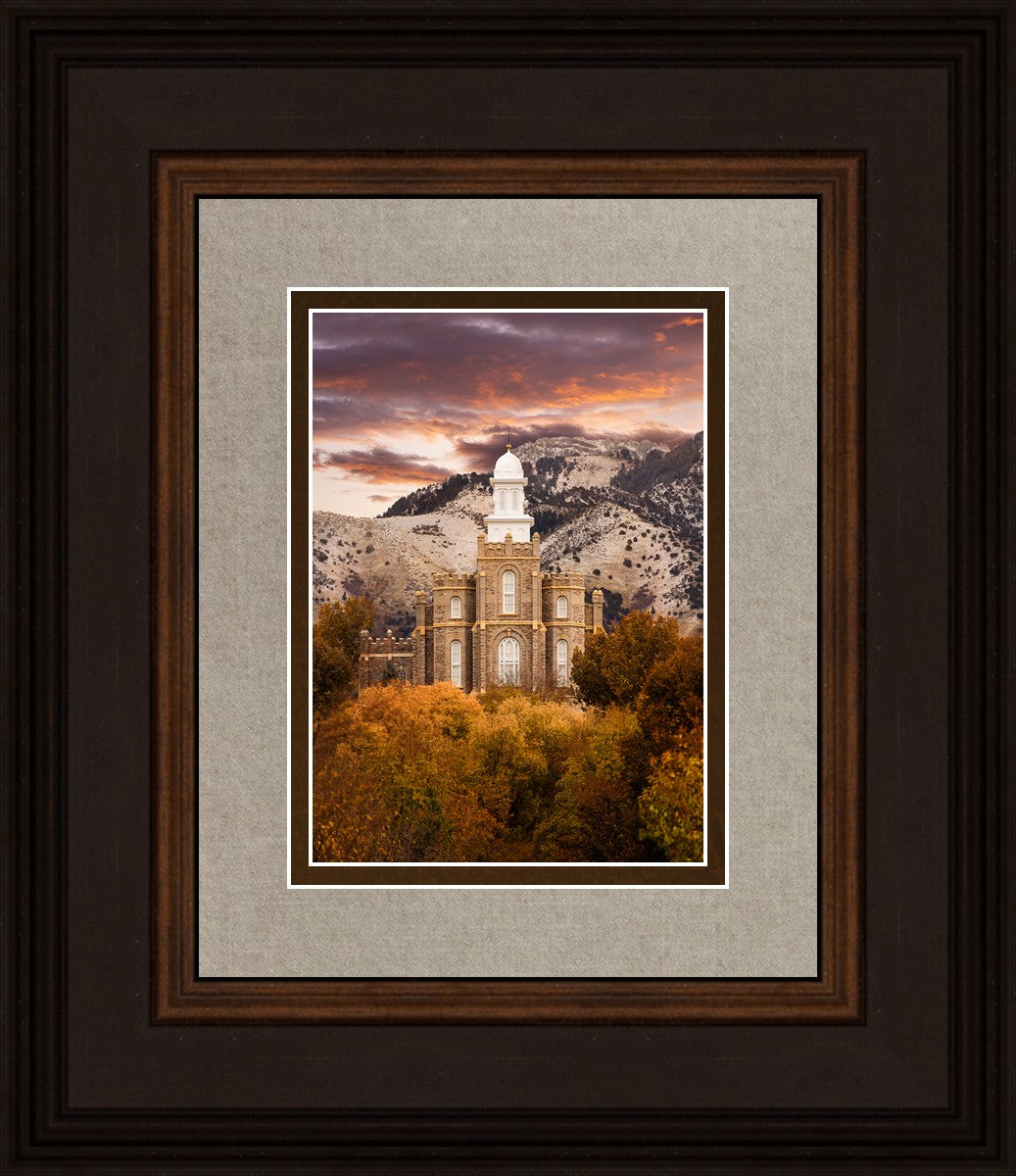 Logan Utah Fall Sunrise