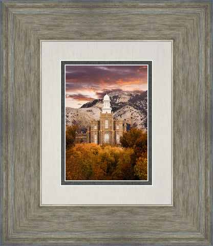 Logan Utah Fall Sunrise