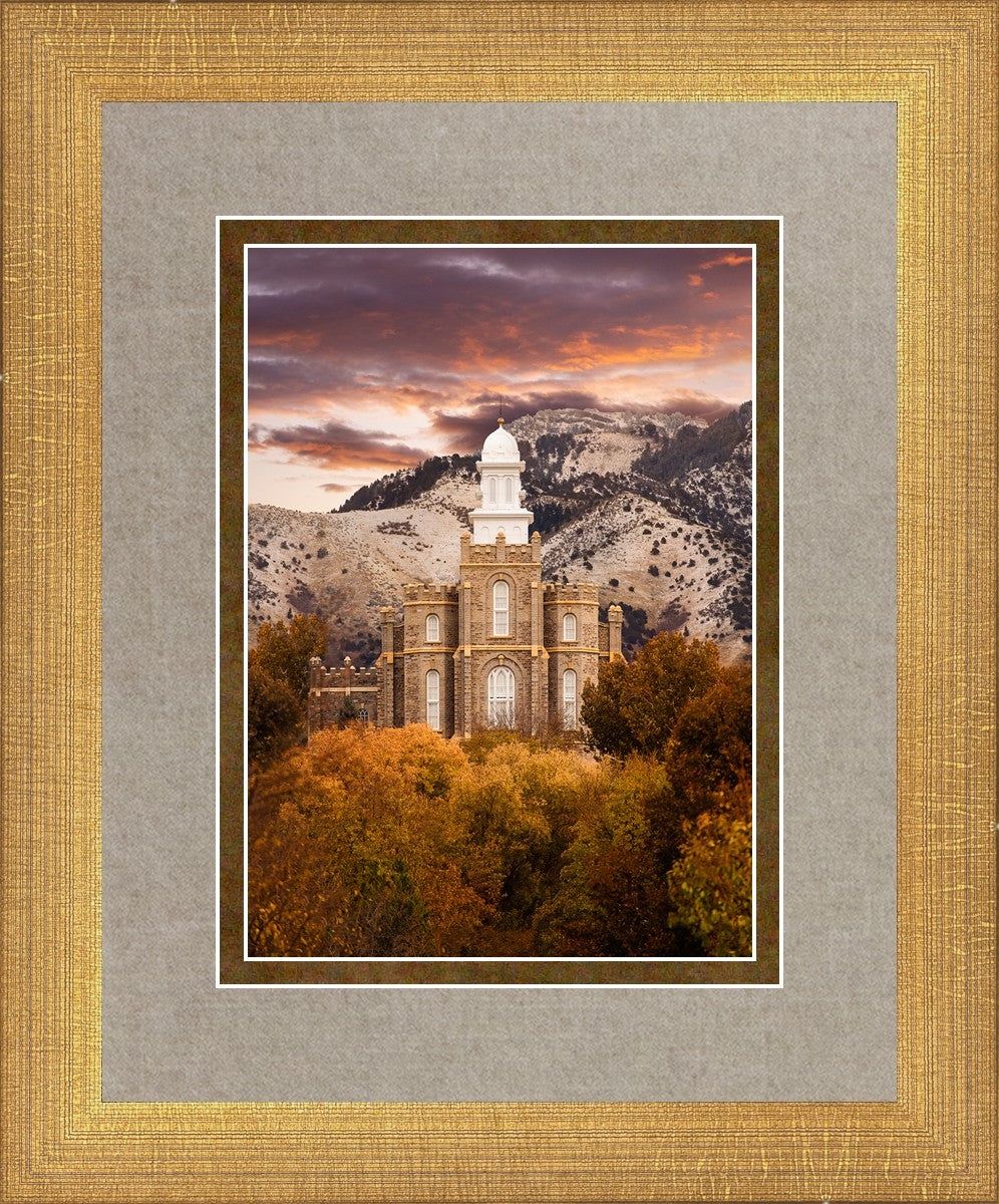 Logan Utah Fall Sunrise