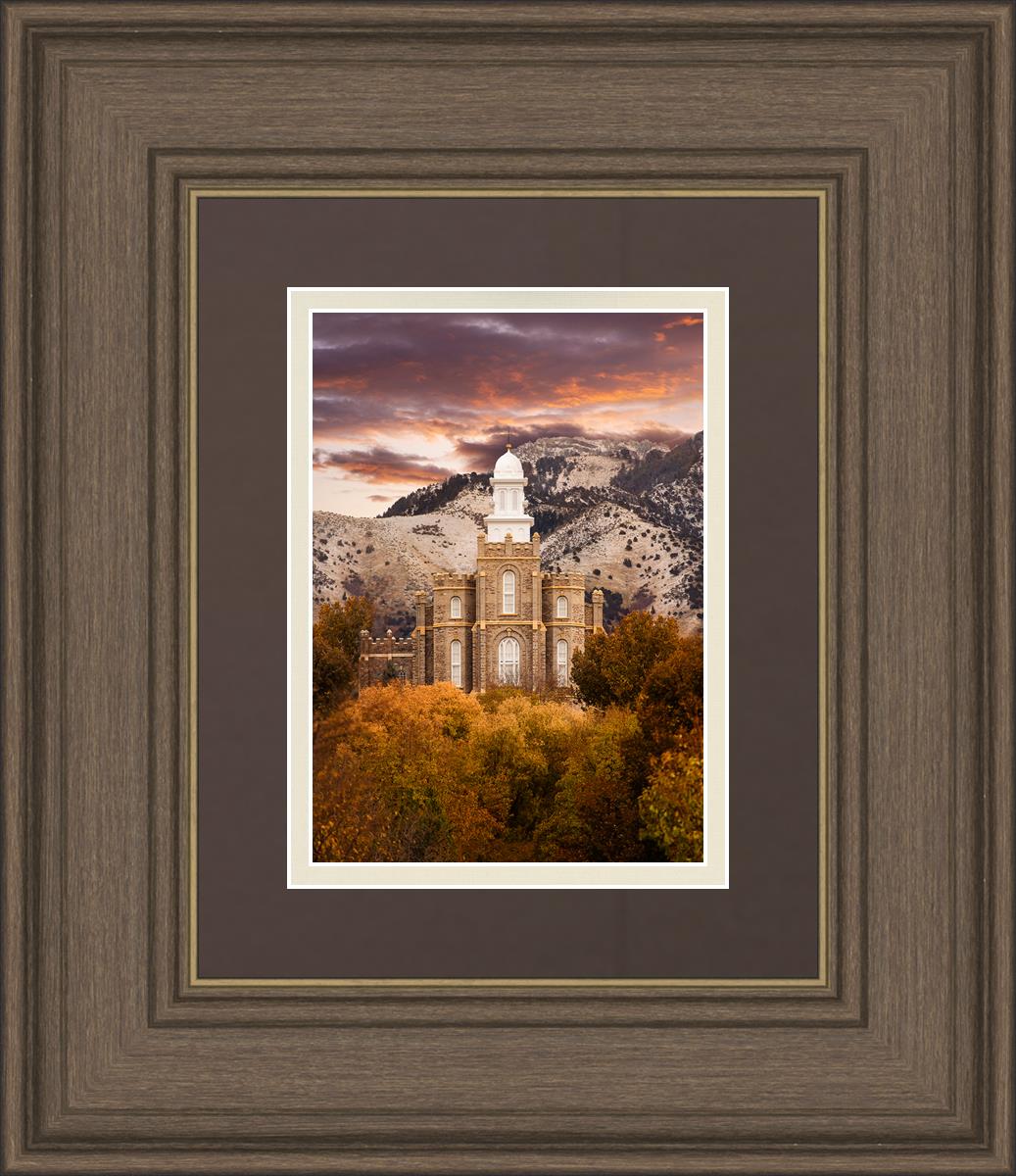 Logan Utah Fall Sunrise