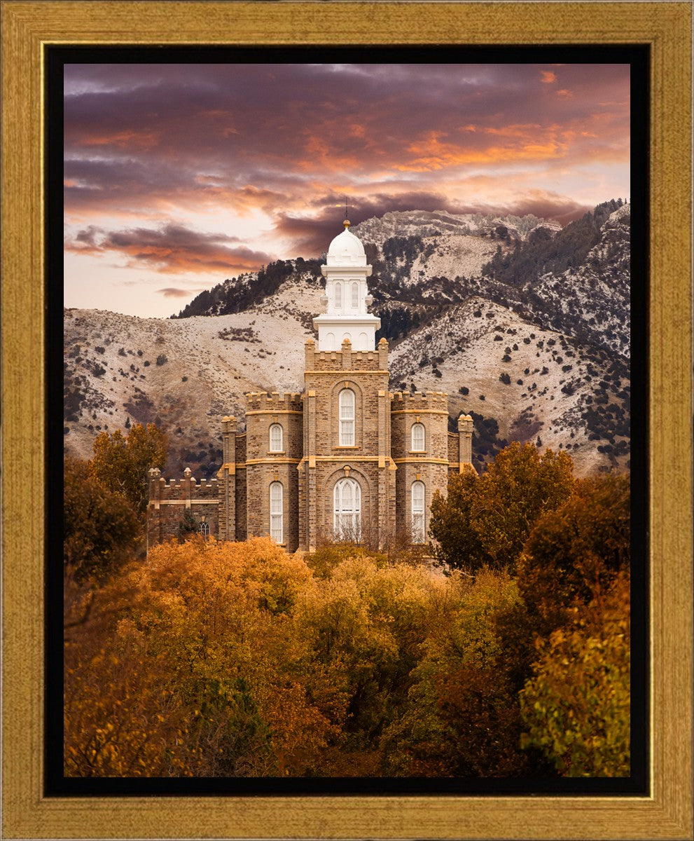 Logan Utah Fall Sunrise