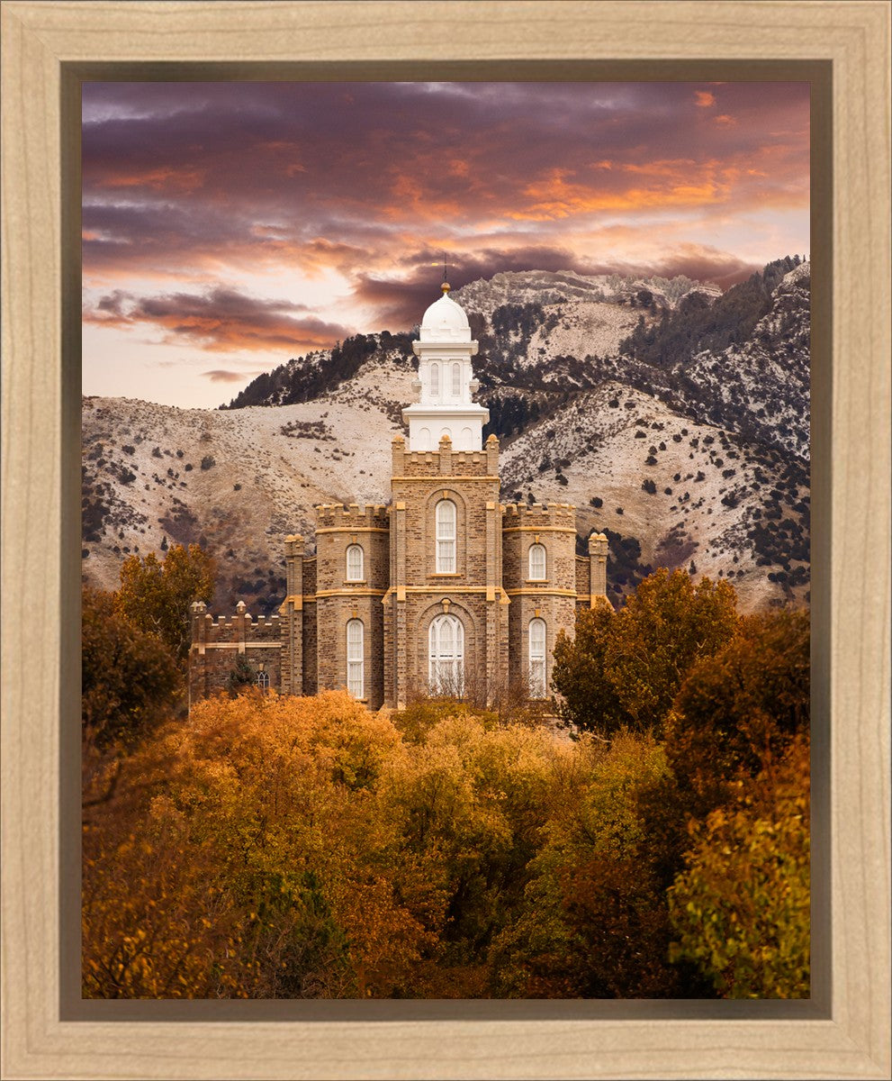 Logan Utah Fall Sunrise