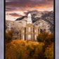 Logan Utah Fall Sunrise