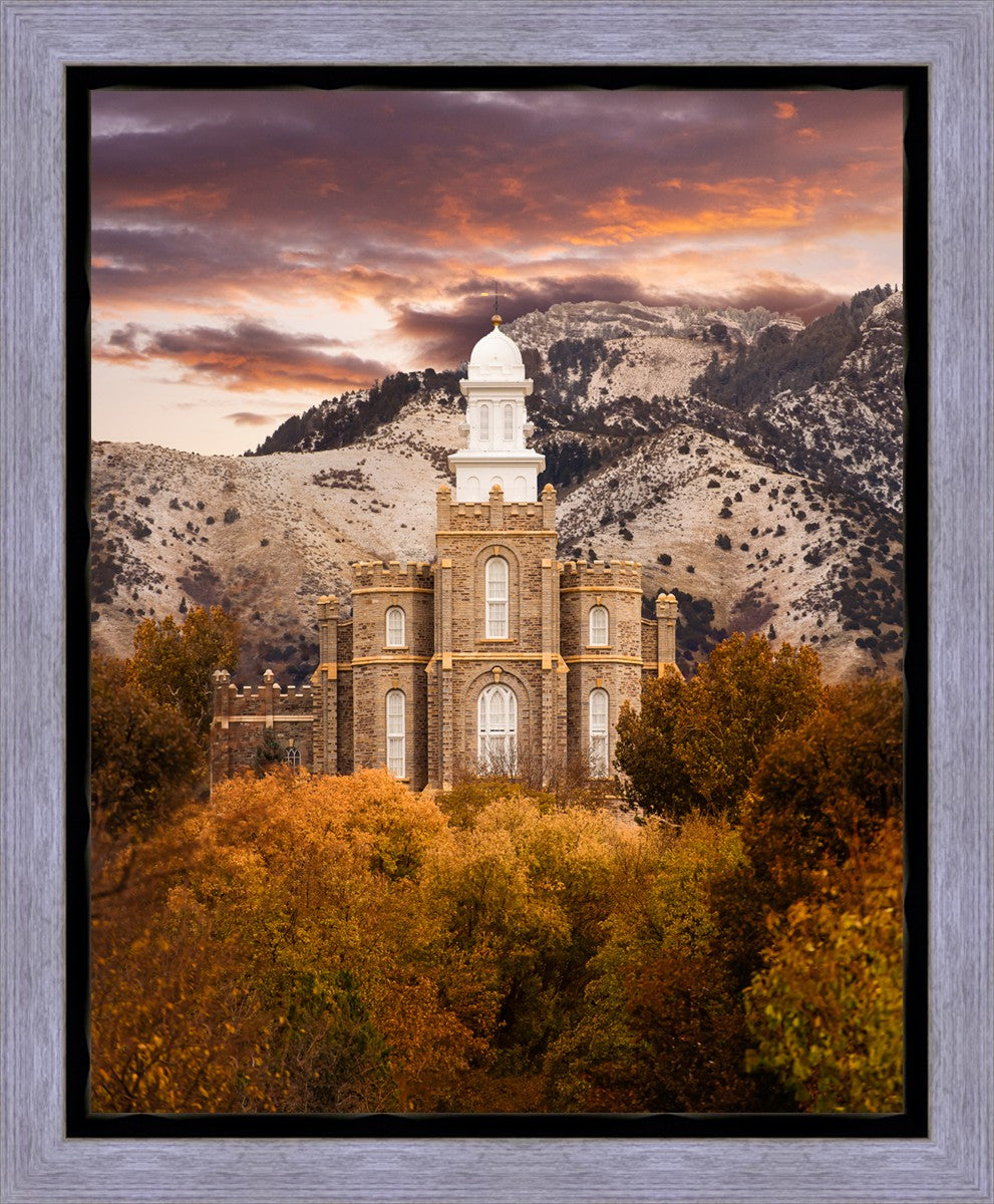 Logan Utah Fall Sunrise