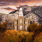 Logan Utah Fall Sunrise