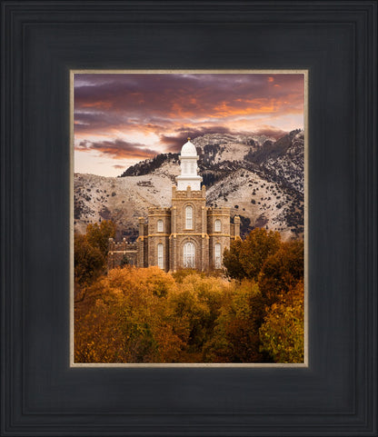 Logan Utah Fall Sunrise