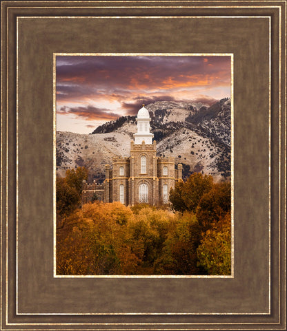 Logan Utah Fall Sunrise