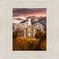 Logan Utah Fall Sunrise