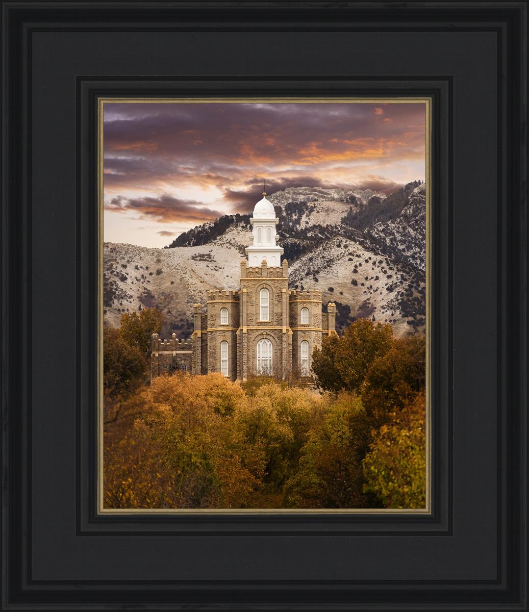 Logan Utah Fall Sunrise