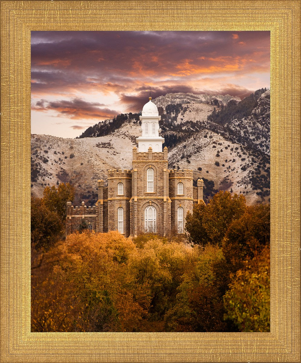 Logan Utah Fall Sunrise