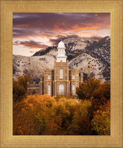 Logan Utah Fall Sunrise