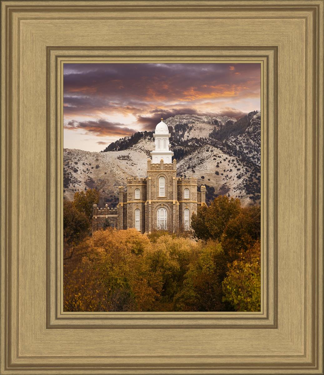 Logan Utah Fall Sunrise
