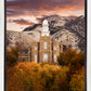 Logan Utah Fall Sunrise