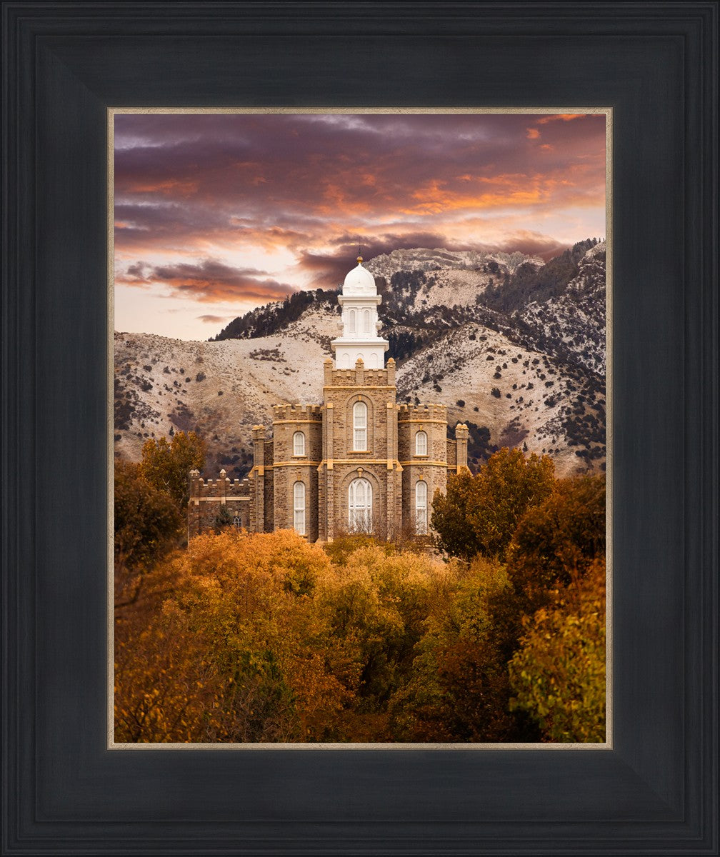 Logan Utah Fall Sunrise