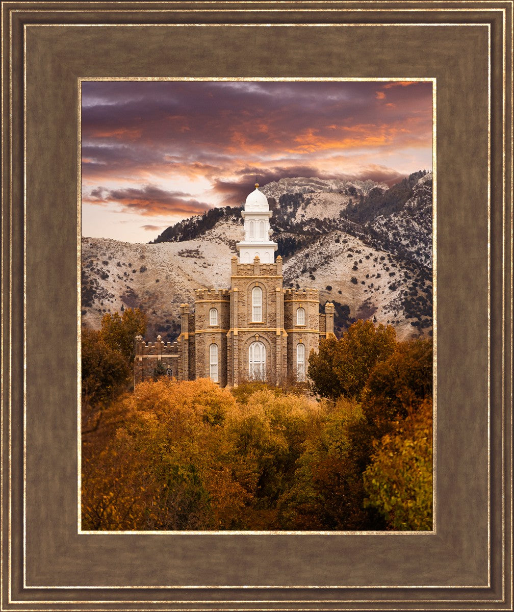 Logan Utah Fall Sunrise