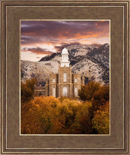 Logan Utah Fall Sunrise