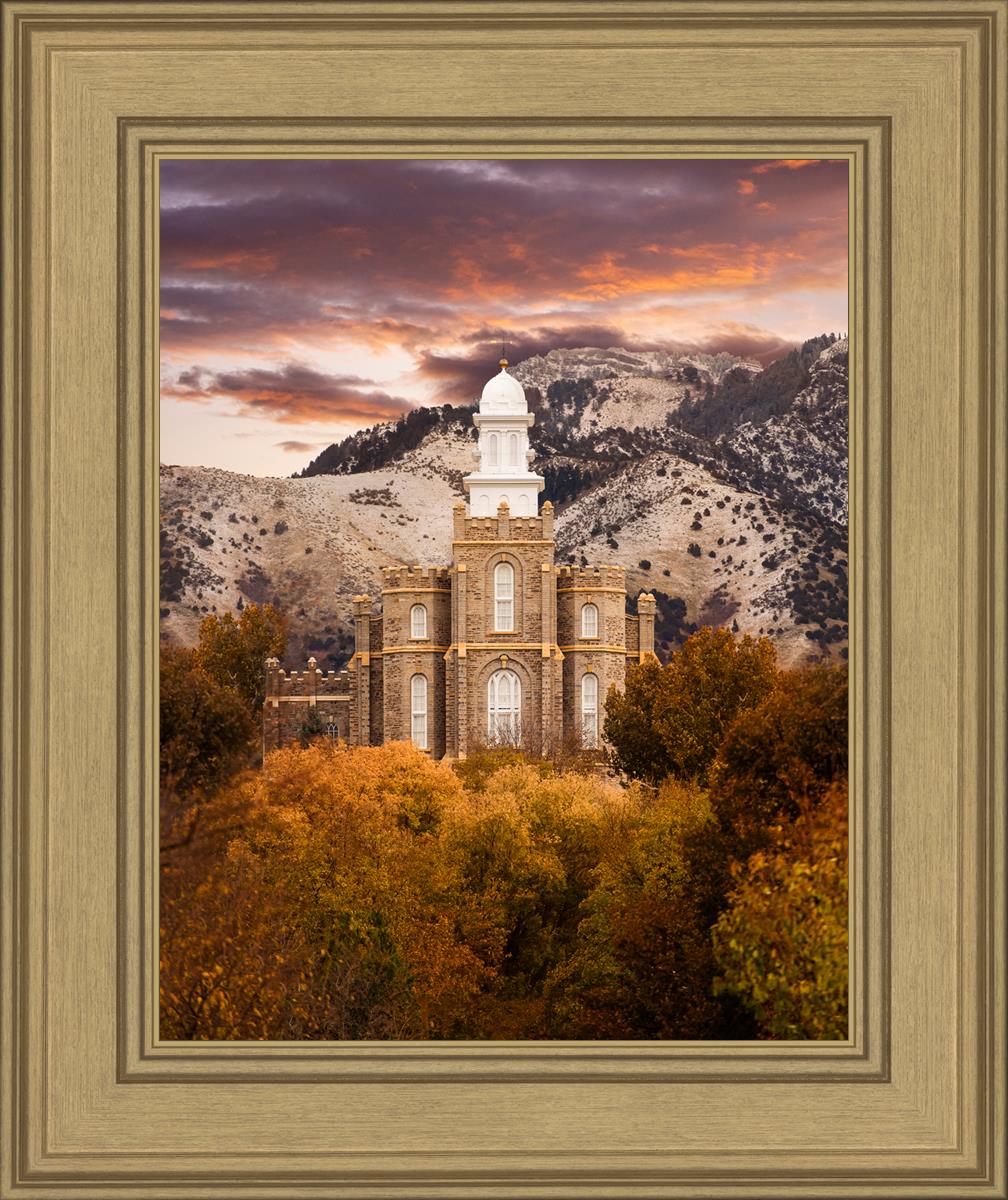 Logan Utah Fall Sunrise