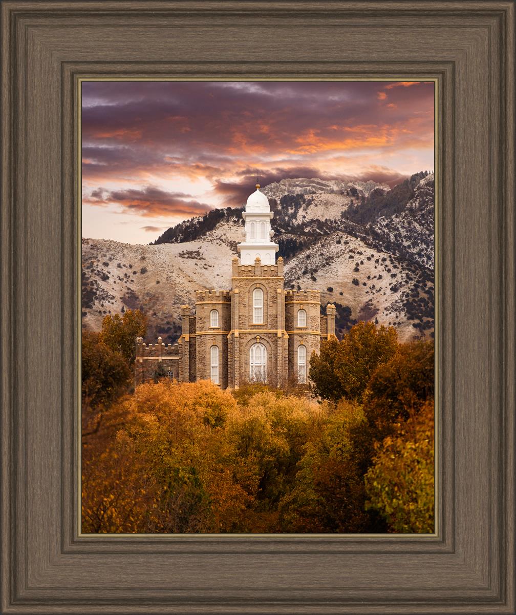 Logan Utah Fall Sunrise