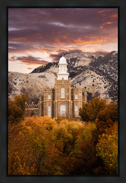 Logan Utah Fall Sunrise