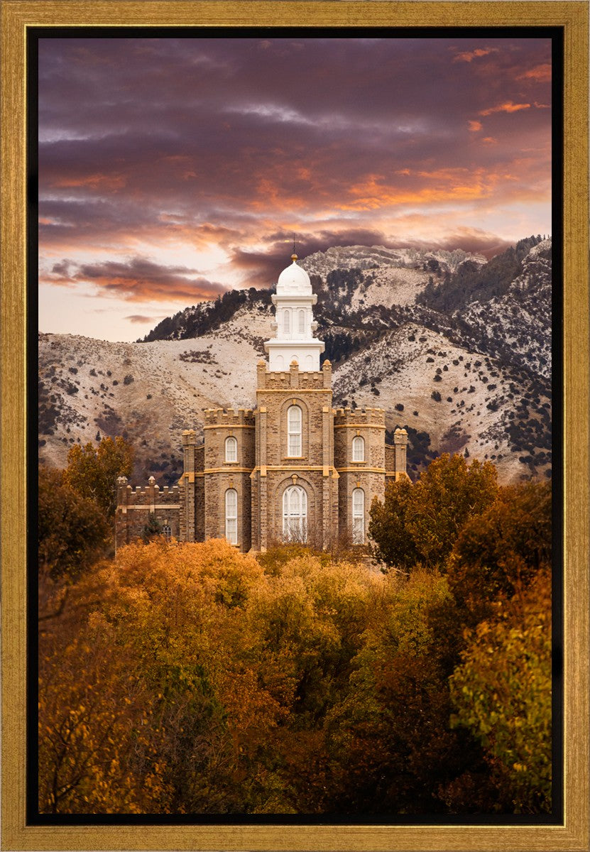 Logan Utah Fall Sunrise