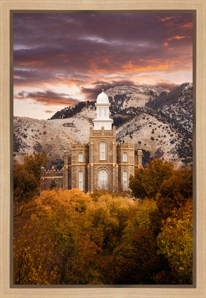 Logan Utah Fall Sunrise