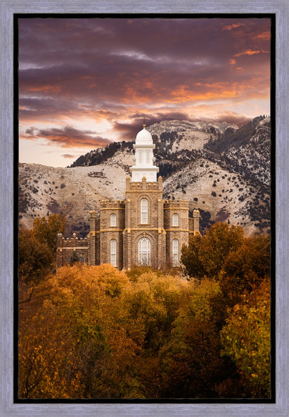 Logan Utah Fall Sunrise