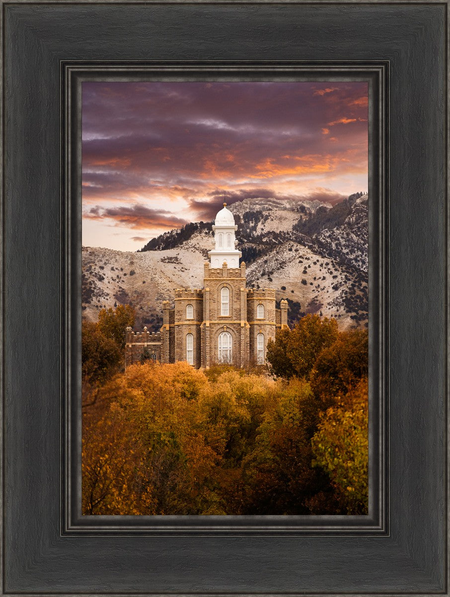 Logan Utah Fall Sunrise