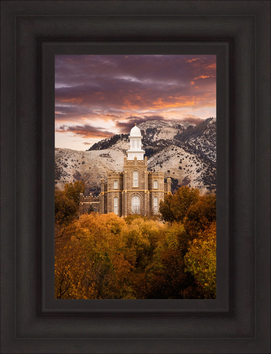 Logan Utah Fall Sunrise