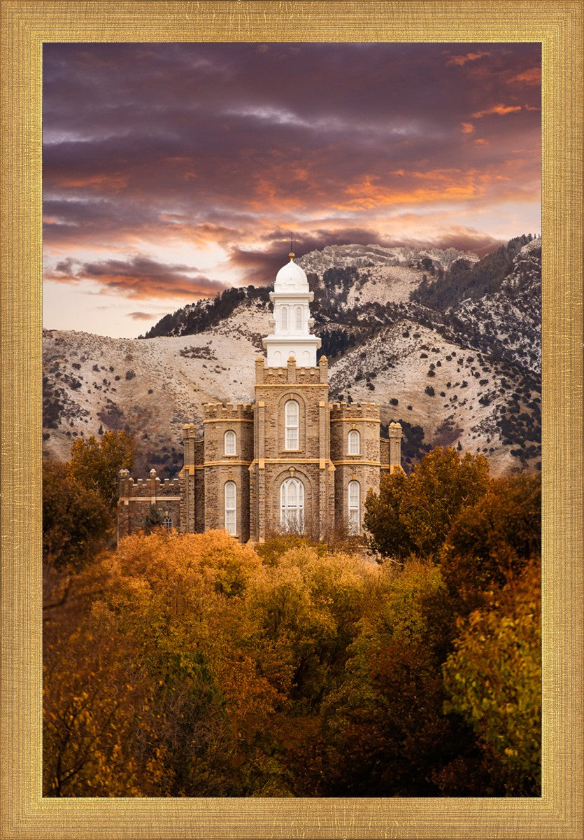 Logan Utah Fall Sunrise