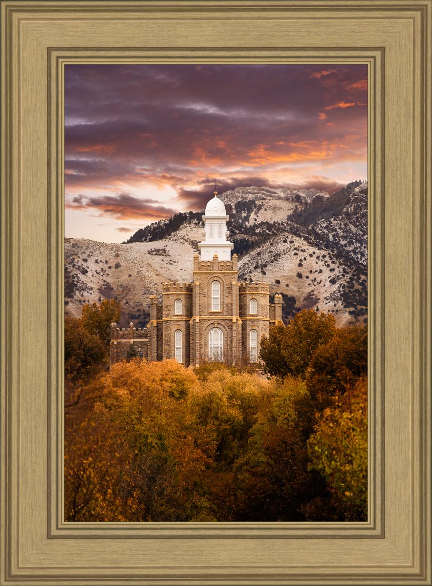Logan Utah Fall Sunrise