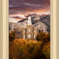 Logan Utah Fall Sunrise