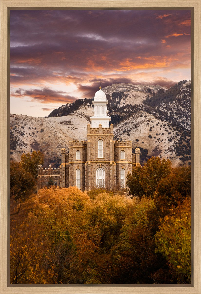 Logan Utah Fall Sunrise