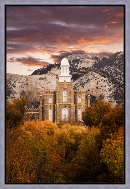 Logan Utah Fall Sunrise