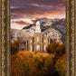 Logan Utah Fall Sunrise