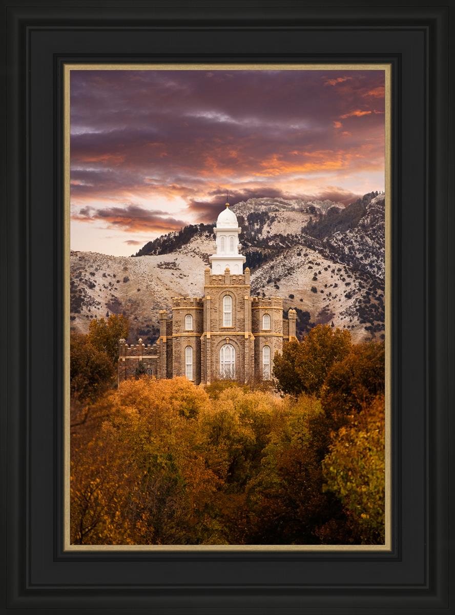 Logan Utah Fall Sunrise