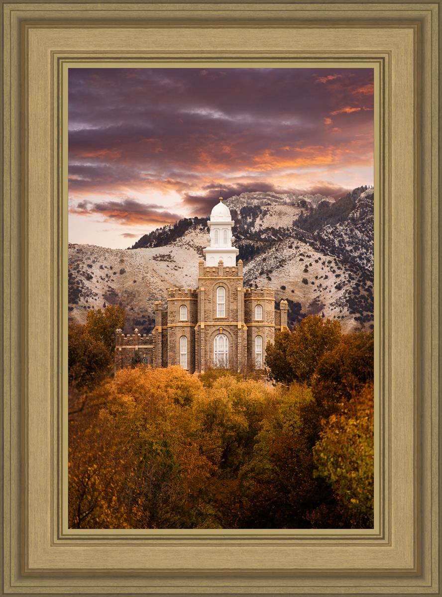 Logan Utah Fall Sunrise