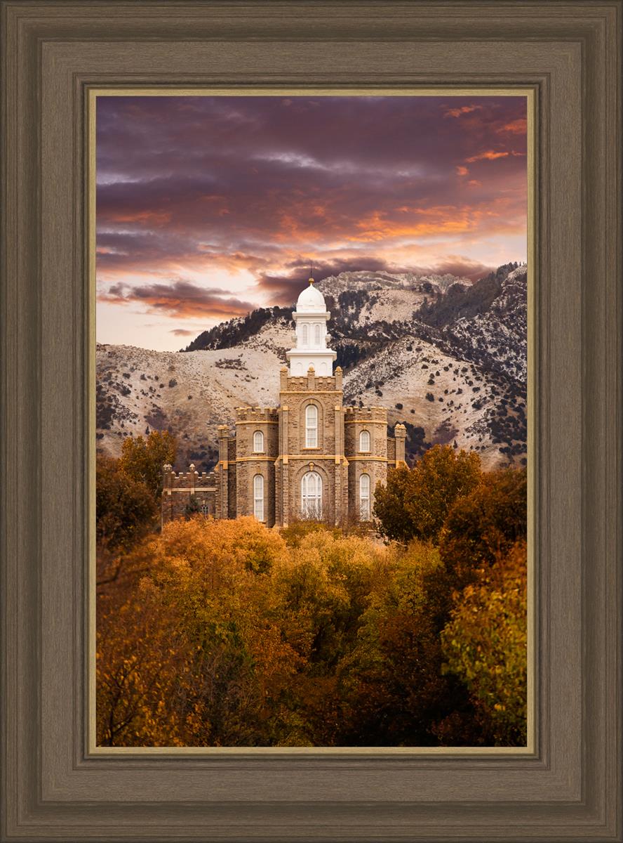 Logan Utah Fall Sunrise