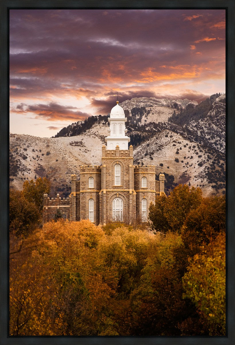 Logan Utah Fall Sunrise