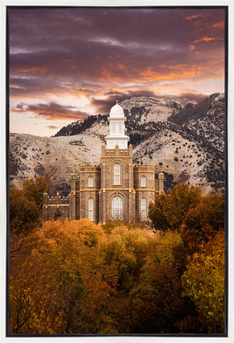 Logan Utah Fall Sunrise