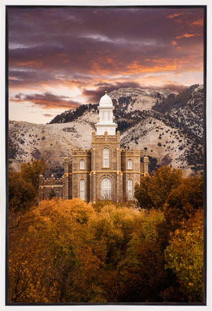 Logan Utah Fall Sunrise