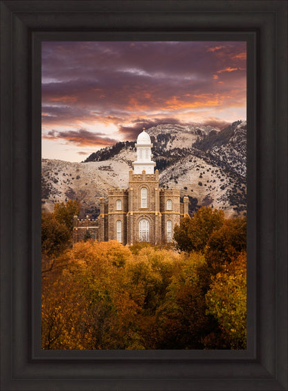 Logan Utah Fall Sunrise