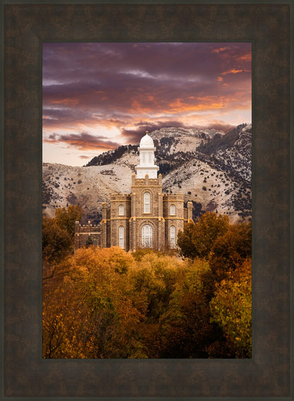 Logan Utah Fall Sunrise