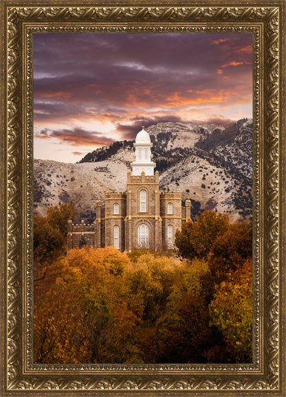 Logan Utah Fall Sunrise