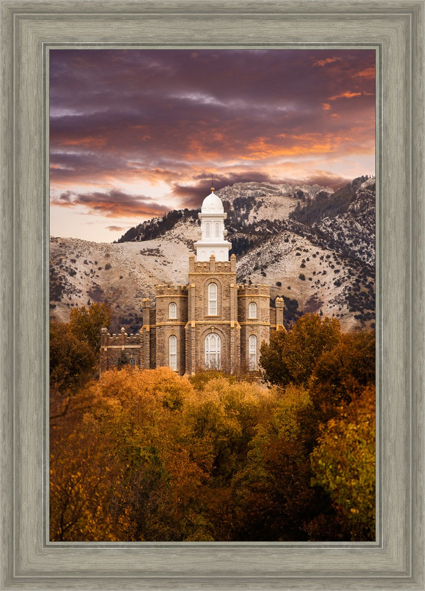 Logan Utah Fall Sunrise