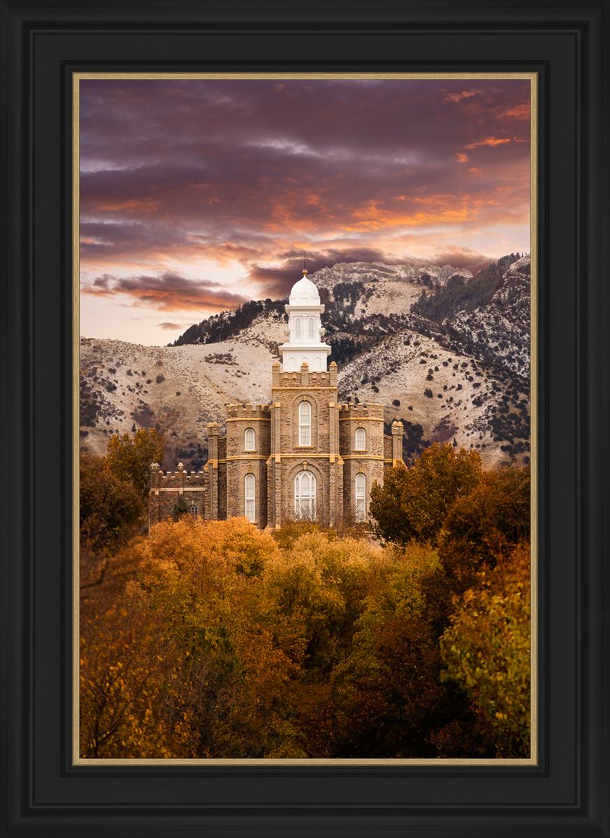 Logan Utah Fall Sunrise