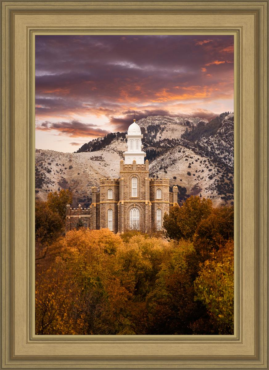 Logan Utah Fall Sunrise